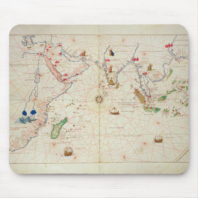 Alfombrilla De Ratón El Océano Índico (Frente)