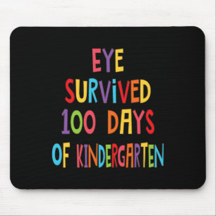 Alfombrilla De Ratón El Ojo De Maestra Sobrevivió A 100 Días De Niños D