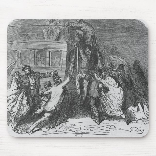 Alfombrilla De Ratón El omnibus del Bastille (Frente)