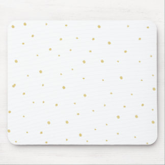 Alfombrilla De Ratón El oro puntea Mousepad