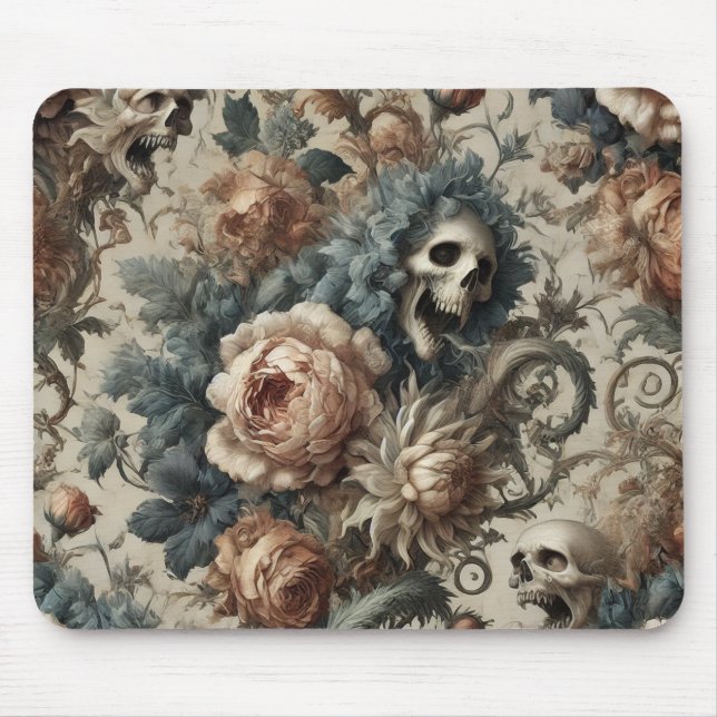 Alfombrilla De Ratón El Ossuario Chthónico - Victoriano Gótico (Frente)