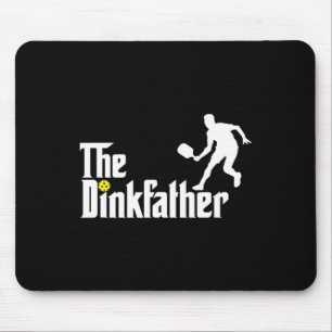 Alfombrilla De Ratón El Padre Rosa Pickleball Dad Funny Pickleball