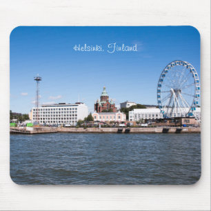 Alfombrilla De Ratón El paisaje urbano de Helsinki