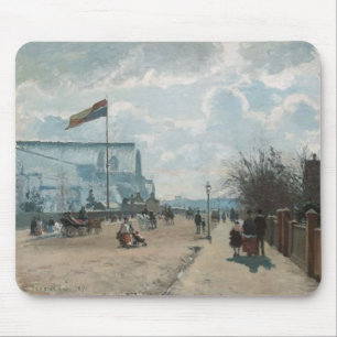 Alfombrilla De Ratón El Palacio de Cristal ~ Camille Pissarro