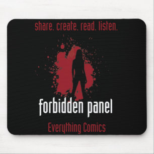 Alfombrilla De Ratón El panel prohibido Mousepad