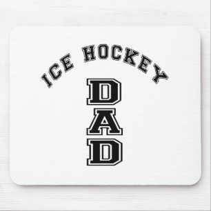 ALFOMBRILLA DE RATÓN EL PAPÁ DEL HOCKEY SOBRE HIELO SE DIVIERTE DISEÑ
