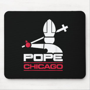 Alfombrilla De Ratón El Papa Leo Xiv Shirt Chicago Baseball