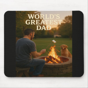 Alfombrilla De Ratón El papá más grande del mundo - Edición Fireside