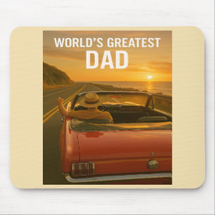Alfombrilla De Ratón El papá más grande del mundo - Sunset Drive