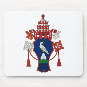 Alfombrilla De Ratón El papa Pío XII Mousepad