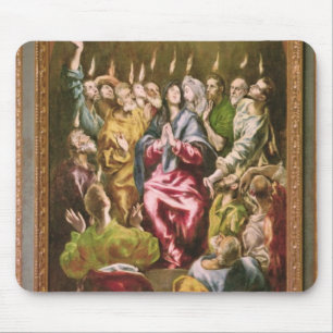 Alfombrilla De Ratón El Pentecost, c.1604-14