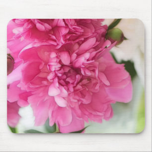Alfombrilla De Ratón El Peony florece bosquejo del primer