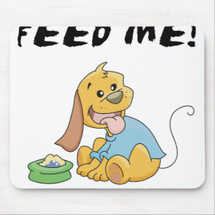 Alfombrilla De Ratón El perrito me alimenta