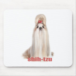 Alfombrilla De Ratón el perro de shih-tzu cría el シーズー - シーズー犬の品種