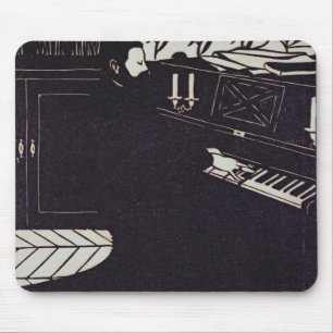 Alfombrilla De Ratón El piano, 1914 (grabar en madera)