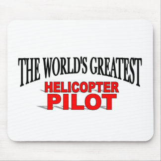 Alfombrilla De Ratón El piloto más grande del helicóptero del mundo