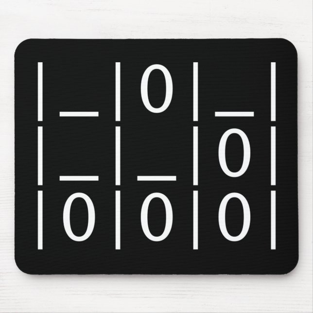 Alfombrilla De Ratón El planeador: Un emblema universal Mousepad del (Frente)