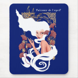 Alfombrilla De Ratón El poder de la mente Art Nouveau