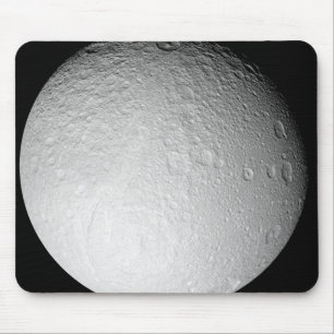 Alfombrilla De Ratón El polo sur de los ensayos de luna de Saturno