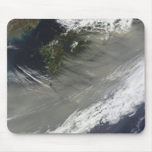 Alfombrilla De Ratón El polvo sobre Japón (Frente)