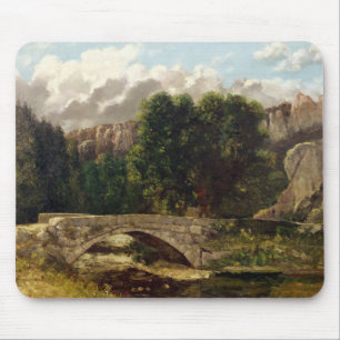Alfombrilla De Ratón El Pont de Fleurie, Suiza, 1873