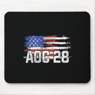 Alfombrilla De Ratón El Presidente De Aoc 2028 Perturbó La Larga Manga