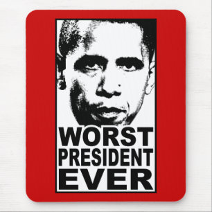 Alfombrilla De Ratón El presidente peor Ever de Obama