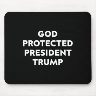 Alfombrilla De Ratón El presidente protegido Trump