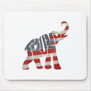 Alfombrilla De Ratón El presidente Trump 2024: El elefante republicano