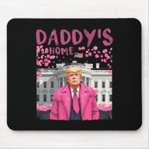 Alfombrilla De Ratón El presidente Trump vuelve a casa de papá