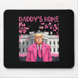 Alfombrilla De Ratón El presidente Trump vuelve a casa de papá