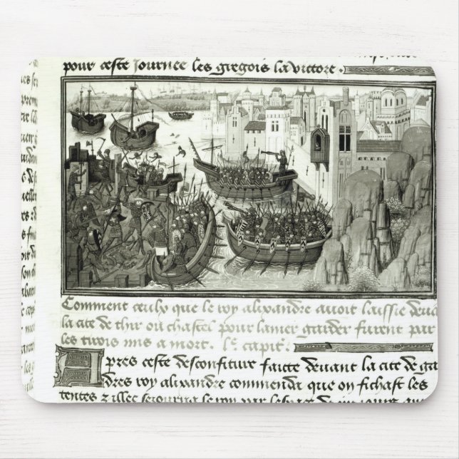 Alfombrilla De Ratón El primer ataque contra el neumático (Frente)