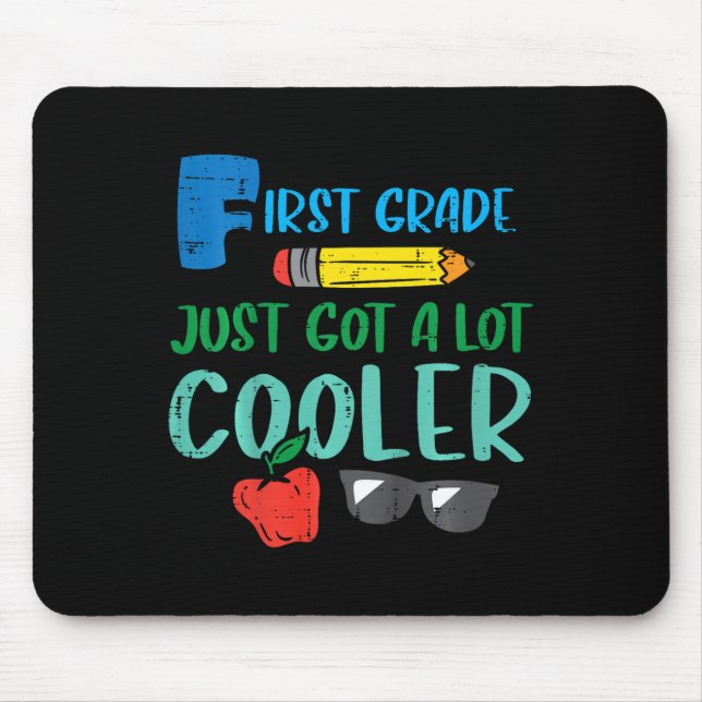 Alfombrilla De Ratón El Primer Grado De Niños Se Hace Más Frío El Prime (Frente)