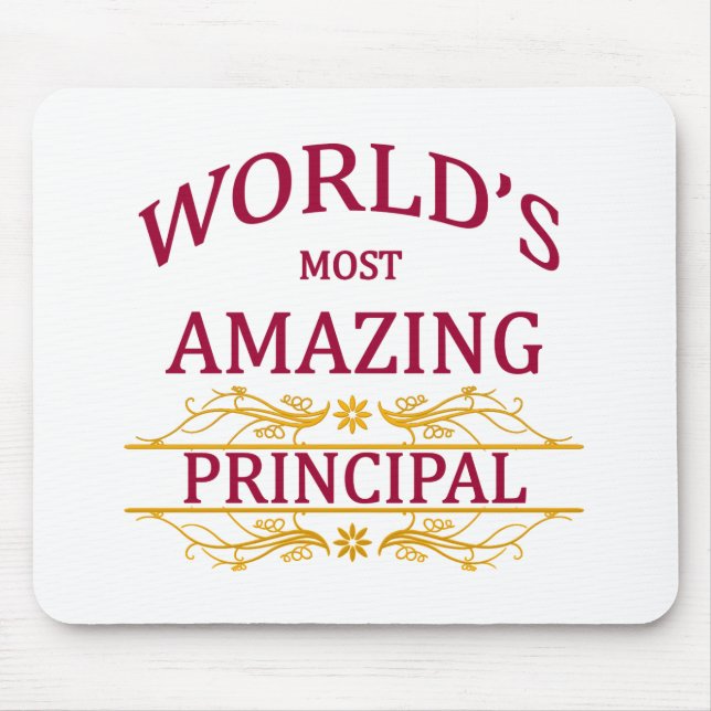 Alfombrilla De Ratón El principal más asombroso del mundo (Frente)