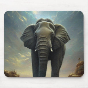 Alfombrilla De Ratón El príncipe elefante-