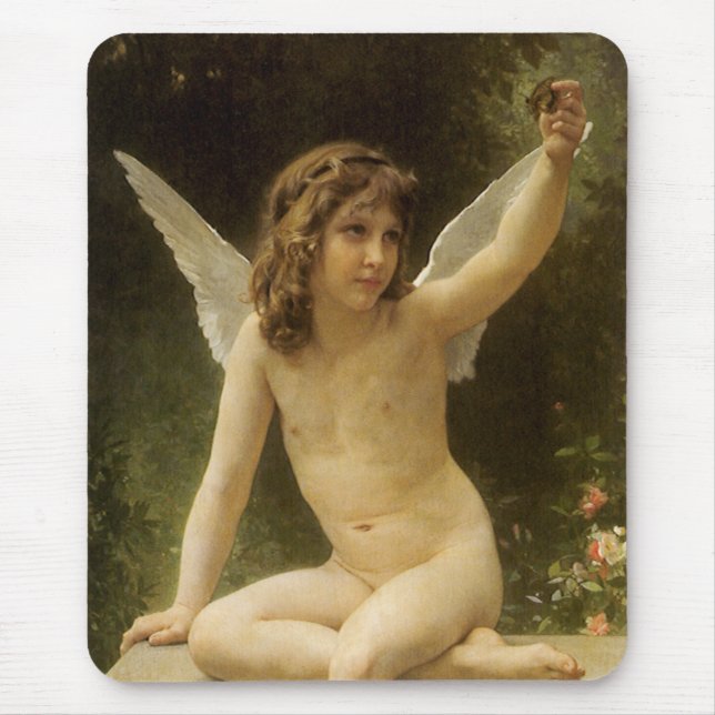 Alfombrilla De Ratón El Prisionero (Le Captif) por Bouguereau (Frente)