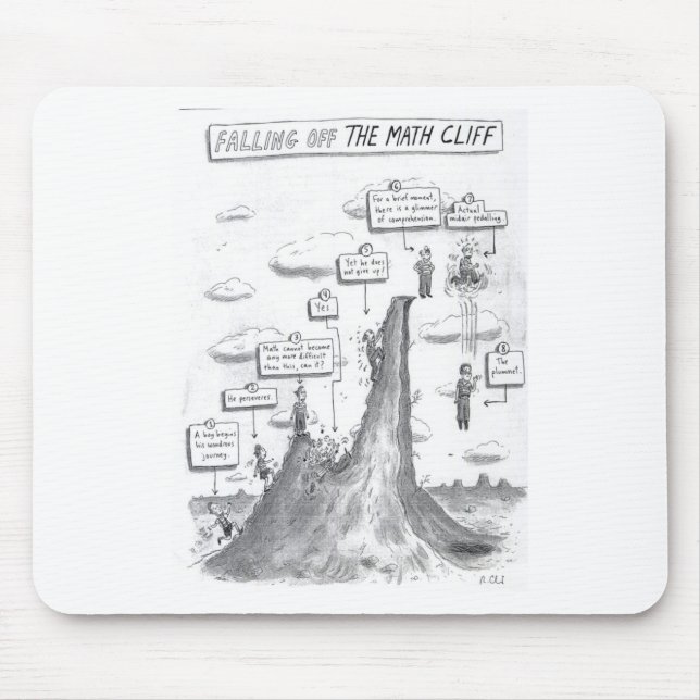 Alfombrilla De Ratón El proceso de la matemáticas (Frente)