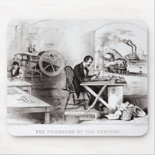 Alfombrilla De Ratón El progreso del siglo