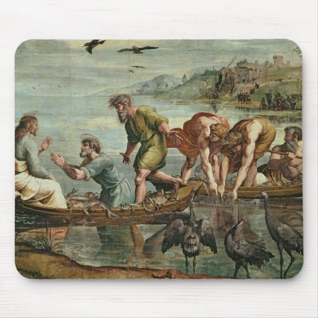 Alfombrilla De Ratón El proyecto milagroso de los pescados (dibujo (Frente)