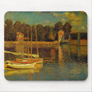 Alfombrilla De Ratón El puente de Argenteuil por Claude Monet