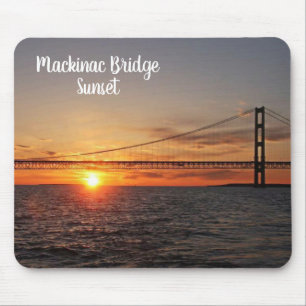 Alfombrilla De Ratón El puente de Mackinac