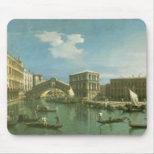 Alfombrilla De Ratón El puente de Rialto, Venecia