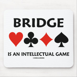 Alfombrilla De Ratón El Puente Es Un Juego Intelectual (Cuatro Trajes D