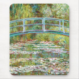 Alfombrilla De Ratón El puente japonés Claude Monet 1899