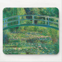 El puente japonés (estanque de Lily-Agua), Monet