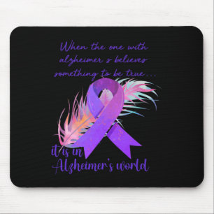 Alfombrilla De Ratón El que cree Alzheimer es en Alzheim