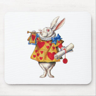 ALFOMBRILLA DE RATÓN EL RABBIT BLANCO DE ALICE EN WONDERLAND