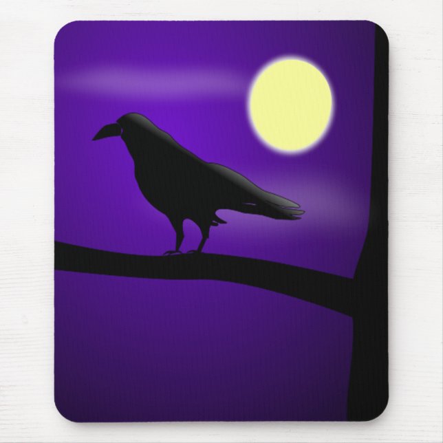 Alfombrilla De Ratón El Raven - (Frente)