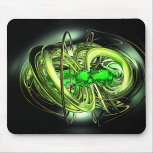 Alfombrilla De Ratón El rayo gama estalló Mousepad abstracto
