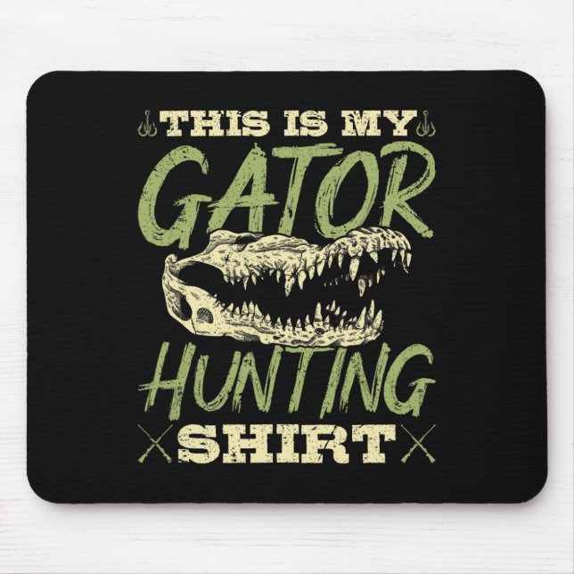 Alfombrilla De Ratón El regalo de los amantes de la caza del coligador (Frente)